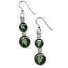 Green Grapes Double Dangle Earrings