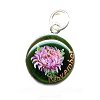 Chrysanthemum Moni Originals® Dangle Charm (November Flower)