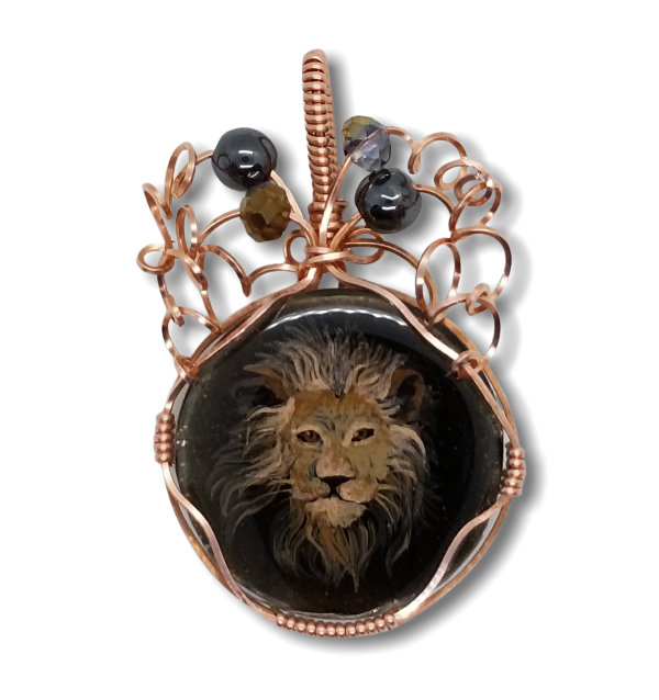 Thumbnail Image of SOLD! King of the Jungle Lion (Rnd/Cop)