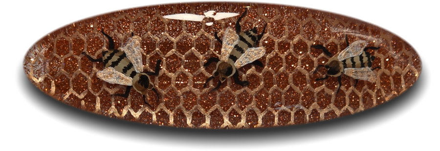 Thumbnail Image of Bees, Oval